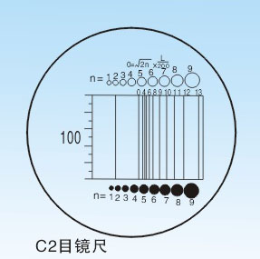 C2型:网形目镜尺